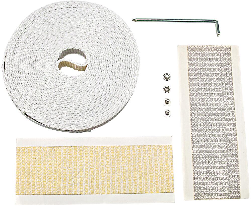 Rademacher 3520 Gurtfix Gurtreparaturset 23 mm x 6,1 m, grau/beige (70000002)