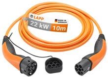Lapp Ladekabel Typ 2, bis zu 22 kW, 10 m, orange (5555931037)