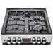 Belling Cookcentre 60 DF Range Cooker, 2 Elektrobacköfen, mit Gaskochfeld, 60 cm breit, stainless steel
