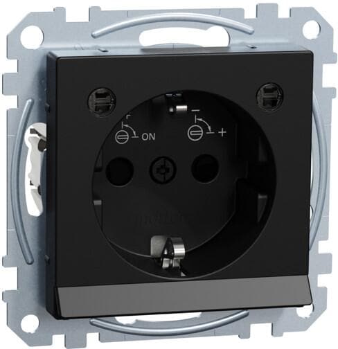 Merten MEG2304-0403 SCHUKO-Steckdose mit Lichtauslass, System M, LED ...