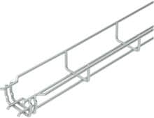 OBO Bettermann GRM 35 50 G Gitterrinne, GRM, 35x50x3000mm, Stahl, galvanisch verzinkt (6000060)