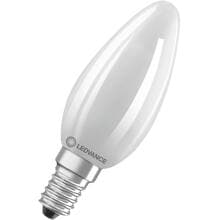 LEDVANCE LED CLASSIC B DIM P 4.8W 827 FIL FR E14, 470lm, warmweiß (4099854067556)