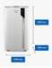 DeLoghi PAC EX93 Mobiles Klimagerät, bis 85 m³, Entfeuchtungsfunktion, Soft Touch Bedienfeld, Timer, Thermostat, weiß