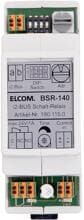 Elcom BSR-140 i2Audio Schaltrelais, 1-fach, mit Eingang, REG, grau (1901150)