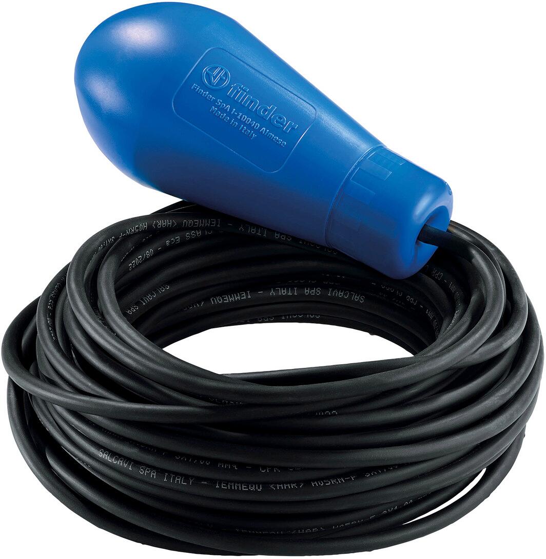 Finder 72.B1.1.000.1501 Schwimmerschalter, 1 Wechsler für 10A, 15m (72B110001501)