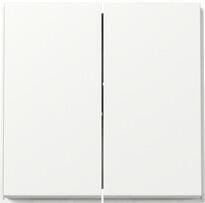 Gira 329566 Wippe, 2fach, TX_44, Reinweiß