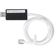 Elektrobock PRE USB/RS232 Konverter USB/RS232-RJ11, REG, Weiß