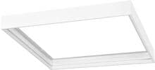 SLV PANEL V Montagerahmen, als Aufbau für Deckeneinbauleuchte PANEL V 600, L60xB60cm, Stahl, weiß (1007474)