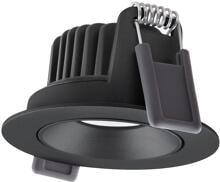 LEDVANCE Spot Adjust P 8W 927 PS DIM, Einbaustrahler, einstellbar, IP20, 2700K, warmweiß, schwarz (4099854000140)