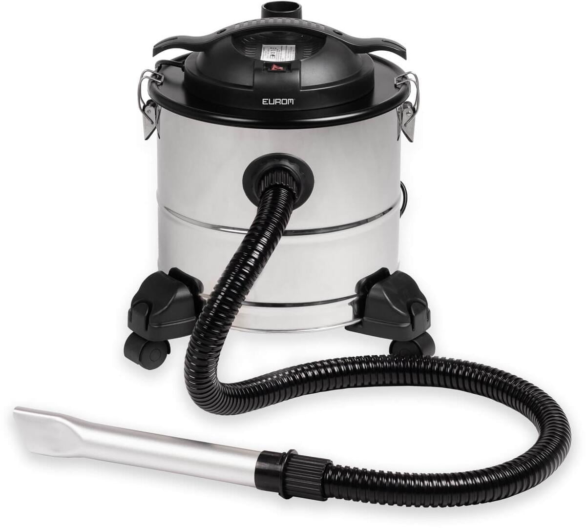 Eurom Force 1218 Ash Cleaner Metal Aschenreiniger, 1200 W, 18l, HEPA-Filter, Metall (161427)
