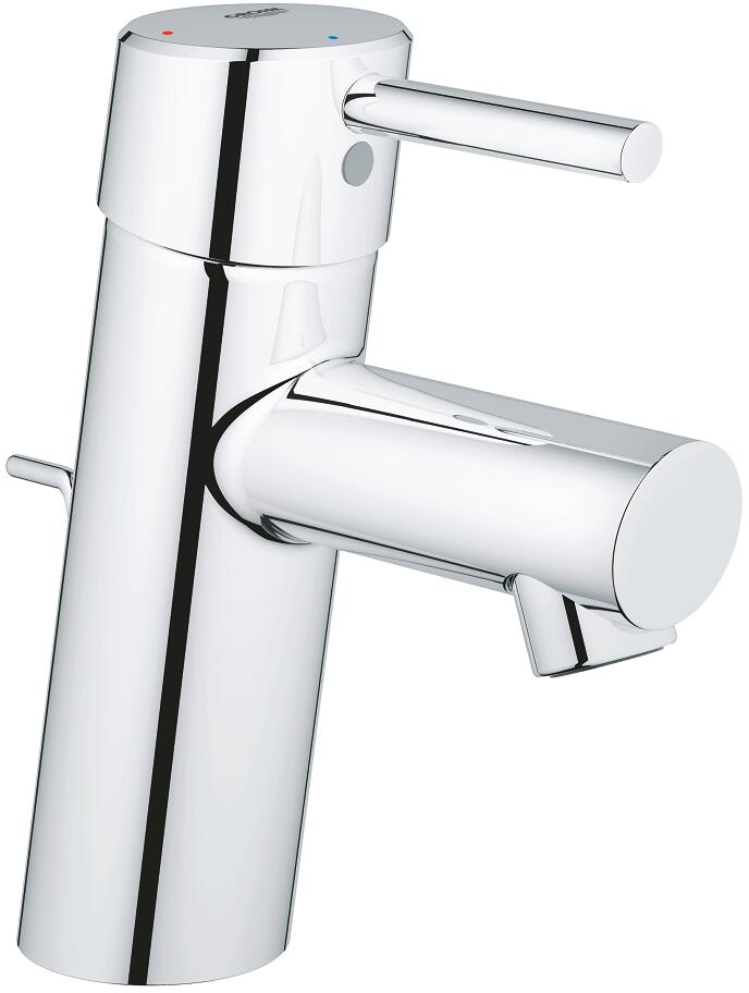 GROHE Concetto Einhebel-Waschtischarmatur, S-Size, 1/2", SilkMove ES, EcoJoy, chrom (2338010E)