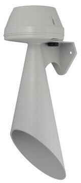 Sirena H110T230G Industrie Signalhupe groß mit Trichter, 110dB, 3 Töne, 40-260 C AC DC, AP Montage, Sockel grau (H110T230G)