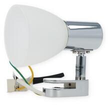 Eglo Sticker Spiegelleuchte, 40W, E14, weiß/chrom (85832)