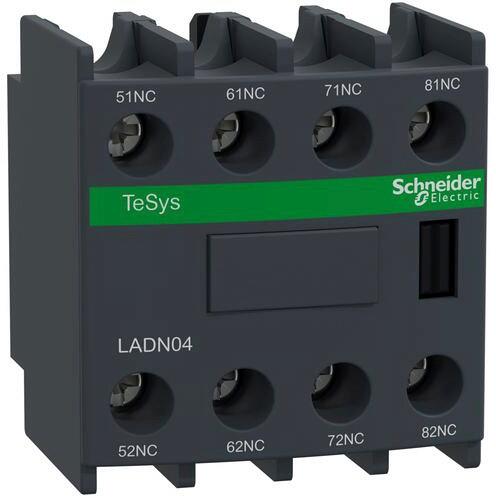 Schneider Electric LADN04 Hilfsschalterblock, 4Ö