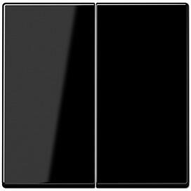 Jung A1702BFSW Steuertaste 2fach Standard, schwarz