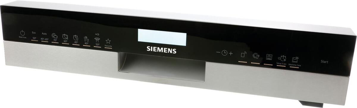 Bosch Siemens 11038717 Blendenkasten, Edelstahl, 8 Programme, 5 Zusatzfunktionen, 24 h Zeitvorwahl