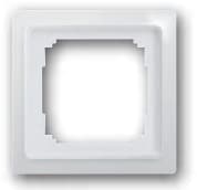 Eltako R1UE55-wg Universalrahmen 1-fach, E-Design, 55x55/80x80mm, weiß glänzend (30055785)