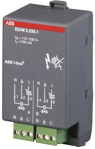 ABB ES/M2.230.1 Elek.schaltakt.mod, 2F 230V (2CDG110013R0011)