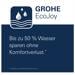 GROHE Start Edge Einhebel- Bidetarmatur, 1/2″, EcoJoy, chrom (23345001)