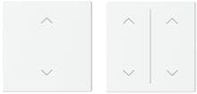 Busch-Jaeger Wippe für Keypad, future® linear, Plattform 63, Symbol Auf/Ab, studioweiß glänzend 