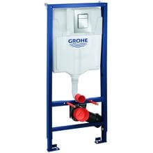 GROHE Rapid SL 3-in-1 Set für WC, mit Element für WC 1,13 m Bauhöhe, WC-Betätigung Skate Cosmopolitan S in chrom (39501000)