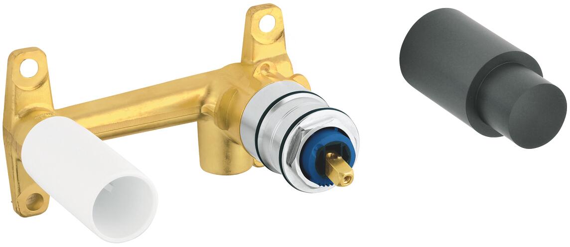 GROHE Einhand Unterputz-Universal-Einbaukörper, DN 15, für 2-Loch-Waschtischbatterien, Einbautiefe 45 bis 75mm (32635000)