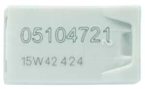 Protec.class PDSZ2N Datenschlüssel für Schaltuhren (05104721), weiß