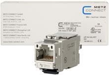 METZ CONNECT C6A-Modul K 180° Buchse - Keystone, 12 Stück (130B21-Z)