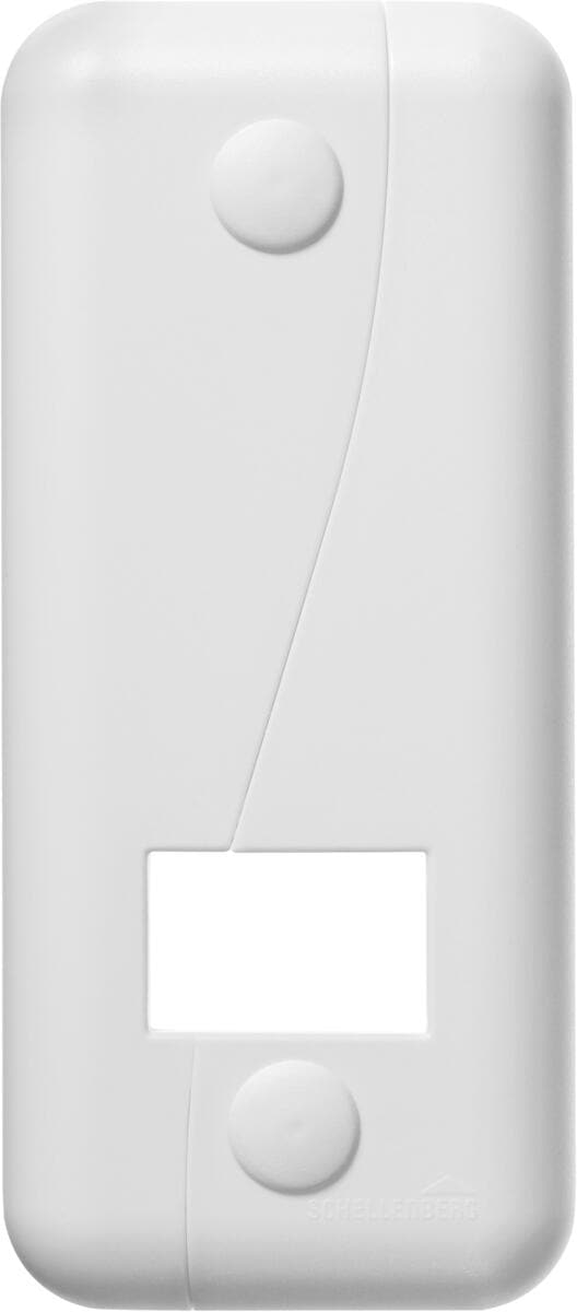 Schellenberg Duo Maxi Gurtwickler-Abdeckplatte, 105 mm, weiß (53503)
