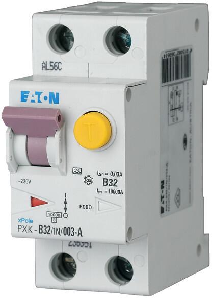Eaton PXK-C32/1N/03-A FI/LS-Schalter, B-Charakteristik, 13A, 1p+N, 300mA (236975)