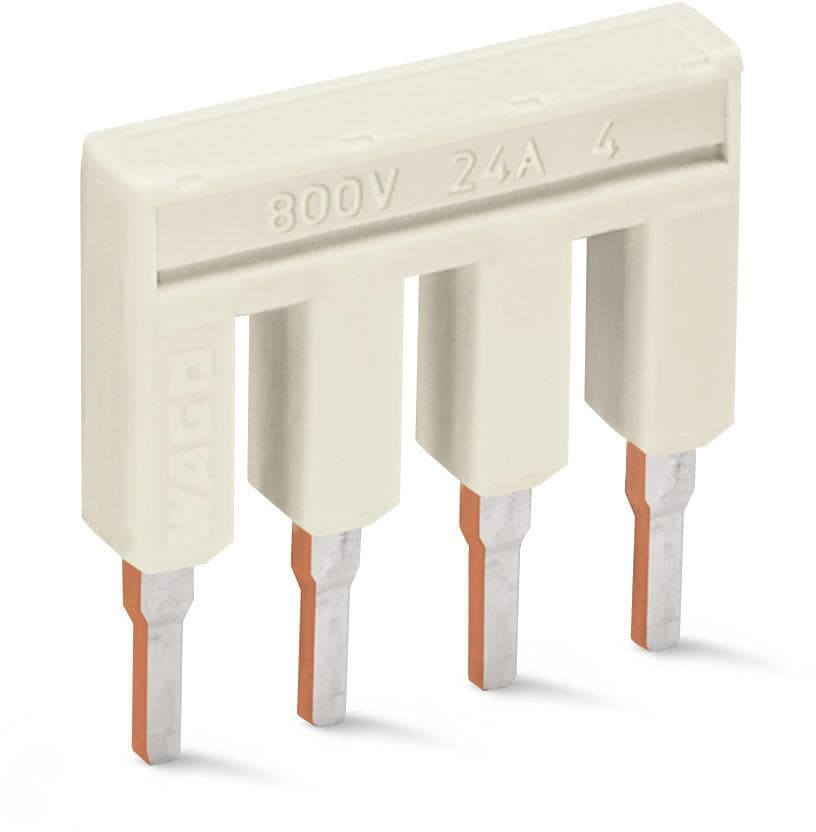 Wago 2002-404 Kammbrücker 4-fach, 25A, isoliert