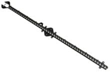 Devi DEVIclip C-C, Montagesteg für Heizleitung, Länge 1m, Rasterabstand 10mm, Kunsstoff, 10Stück (19805220)