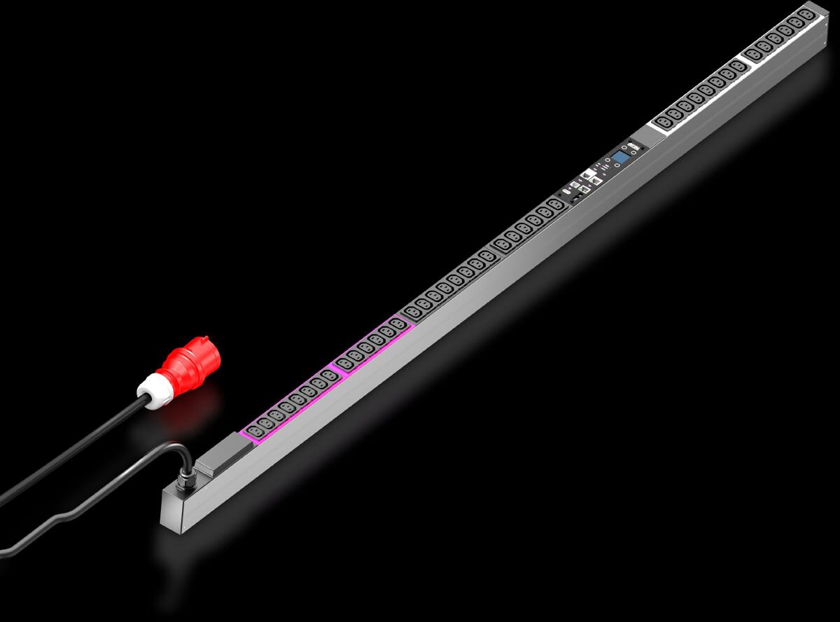 Rittal PDU metered Stromverteilung, 16A/3PCEE, 42xC13 (7979242)