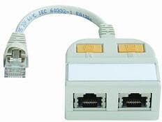 TELEGÄRTNER 100023152 RJ45 T ADAPTER TR TR