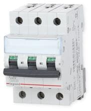 Legrand 403546 Leitungsschutzschalter, TX3, LS, C20A, 3polig, 6kA, 3M