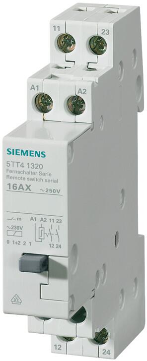 Siemens 5TT41323 Fernschalter 2S, Kontakt f.230AC 400V, 16A, Ansteuerung 12VAC