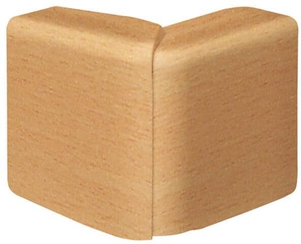 Hager SL200553D2 Außeneck einstellbar schnittkaschierend halogenfrei SL 20x55mm Dekor, Buche