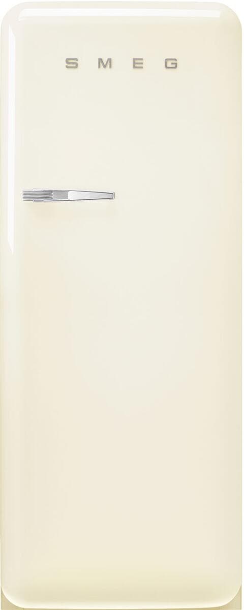 Smeg FAB28RCR6 50"s Style Retro Stand Kühlschrank, 60 cm breit, 270 L, Rechtsanschlag, creme