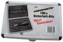 Silberspeer Sicherheit-bitsatz, 100-teilig (26300.4)