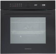 respekta AB 900-19 Adrian Einbaubackofen, 59,5 cm breit, 71 L, 14 Heizarten, TouchControl, glas schwarz