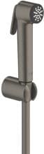 GROHE Tempesta-F Trigger Spray 30 Wandhalterset, 1 Strahlart, hard graphite gebürstet (27513AL1)
