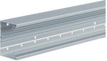 Hager BRA651001ELN Brüstungskanal-Unterteil frontrast BRA 68x100mm, OT 80mm, 2m, Alu natureloxiert
