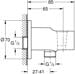 GROHE Vitalio Universal Wandanschlussbogen, 1/2