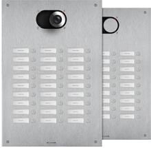 Comelit IX0327 Frontplatte Switch, 27 Teilnehmer, 3-reihig, V4A, SB2, 448,9x302,9x2,5 mm