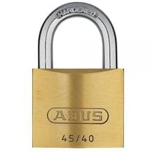 ABUS 45/40 5 Schloss B/SB Vorhängeschloss, Messing (20075)