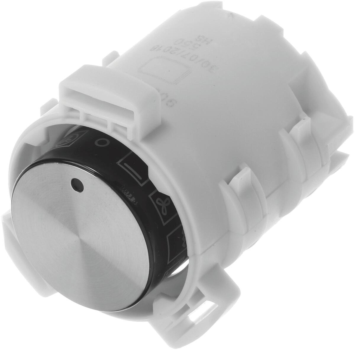 Bosch Siemens 10004268 Drehgriff-Vorwahl, rund, versenkbar, schwarz, unbeleuchtet;