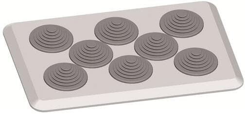 STRIEBEL & JOHN TZ110 Flansch mit 8 Kabeltüllen