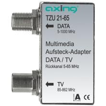 Axing TZU 21-65 Aufsteckadapter Multimedia Rückkanal 5-65MHz (TZU02165)