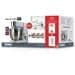 DOMO DO9079KR-Promo Küchenmaschine inklusive Blender und Juicer, 1500W, 6,7 Liter Rührschüssel, Anti-Spritzdeckel mit Füllöffnung, Planetarische Mischwirkung, Edelstahl