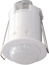 Timeguard TG MD360 MINI DE WH Bewegungsmelder (PIR) für Deckenmontage, 1 Kanal, 6 Meter Erfassungsbereich (360 Grad), Mischlichtmessung, Poti-Einstellung, weiß